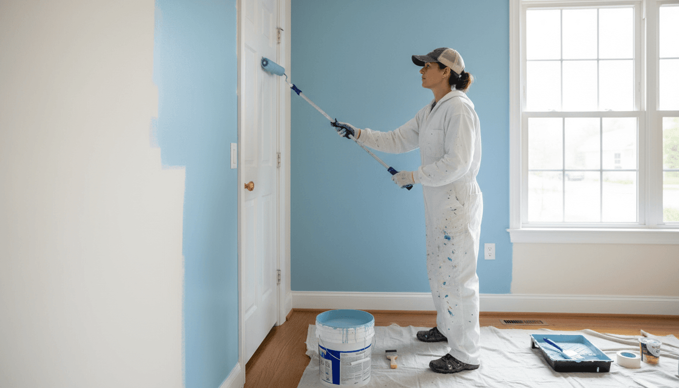 Quality painting and home repairs by Ray's Home Help and Repair